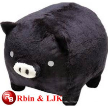 Nouveau ! Cochon en peluche noir